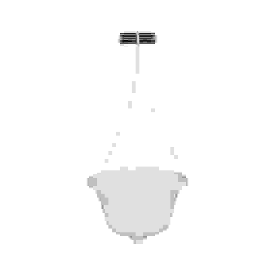 Горшок-кашпо подвесной &quot;Грация&quot; 4,5л (белый)(уп.20)