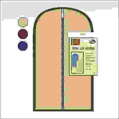 Чехол для одежды 70смХ120см 3цв. ИЛ70-2
