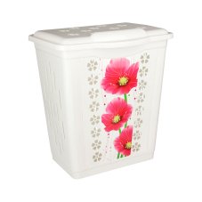 Корзина для белья \"Маки\" 60л.