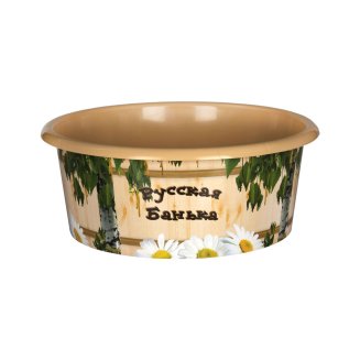 Таз &quot;Русская банька&quot; 15л.