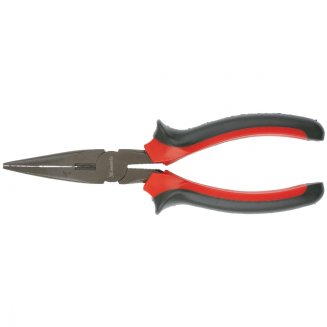 Длинногубцы Black Nickel 160мм прям.двухкомп.рук::