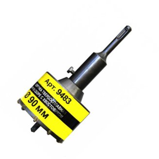Коронка по кирпичу в сборе Энкор SDS+TC 90x50