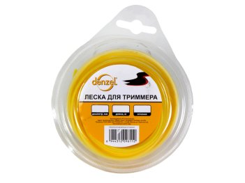 Леска для триммера звезда 1,6мм х 15 м//Denzel