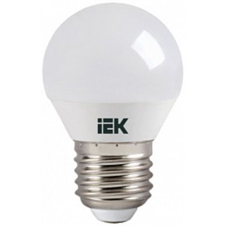 Лампа светодиод. LED 5вт Е27 тепло-белый мат.шар ЕСО