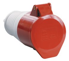 Розетка кабельная 32А 3Р+N+Е IР44 переносная 380В 225, 9693476