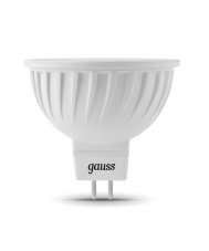Лампа светодиод. LED 7вт 220в GU 5.3 белый Gauss