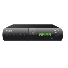 Ресивер эфирный цифровой DVB-T2 HD HD-225 метал, дисплей DOLBY DIGITAL, Эфир