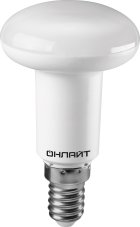 Лампа светодиодная LED зеркальная 5вт E14 R50 белый ОНЛАЙТ