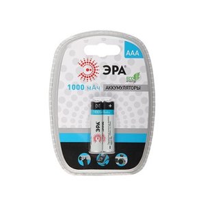 Батарея аккумуляторная ЭРА HR03, 1000mAh
