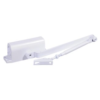 Доводчик дверной, морозоустойчивый, HD-132 (40-60кг) белый KORAL