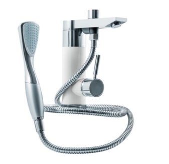 Смеситель-водонагреватель проточного типа BKF-015 с душевой лейкой UNIPUMP (3 кВт,корпус пласт)