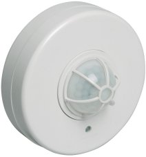 Датчик движения ИК потолочный 1100w 360 гр. 6 м IP33 бел
