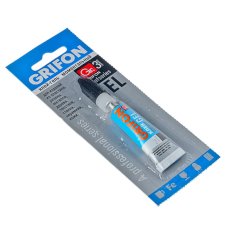 Клей-гель GRIFON моментальный универсальный, 3гр., в инд.уп, на блистере