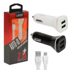 АЗУ Micro USB на 2 USB 2.1A DL-219 LDNIO (гарантия 2 недели)