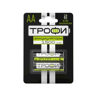Батарея аккумуляторная Трофи HR6 1500mAh