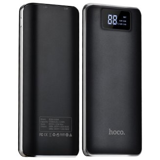 Внешний аккумулятор 15000 mAh B23A HOCO черный (гарантия 2 недели)