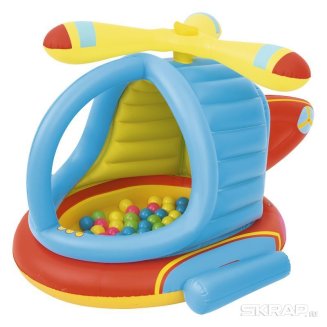 Игровой центр Вертолёт с 50 шариками, 140*127*89см, 52217 Bestway