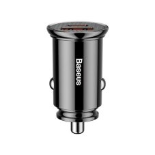 Переходник АЗУ на 2 USB 3.4A Baseus черный Dual -USB Type-C (гарантия 2 недели)