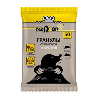 Гранулы от кротов NADZOR 50г