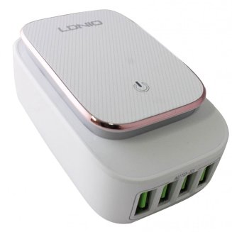 СЗУ Lightning на 4 USB A4405 4.4A LDNIO (гарантия 2 недели)