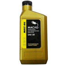 Масло MOST OIL минеральное для 4-х тактных двигателей SAE 30 API SJ/CF 600мл.