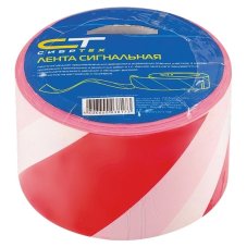 Лента сигнальная, 75мм х 200 м/СИБРТЕХ