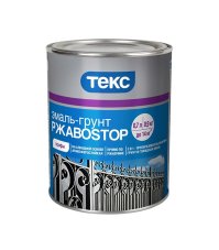 Грунт -эм ржавч ТЕКС алкид 0,9 кг серебро (14)