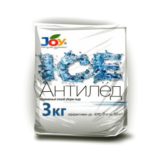 Средство противогололедное &quot;Антилед&quot; JOY, 3кг