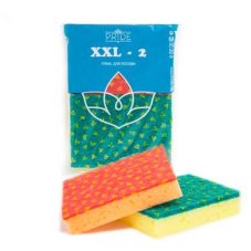 Губка бытовая 2шт \"XXL 2\" ( 40шт )