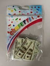 Конфетти \"Доллары\", 50 гр.