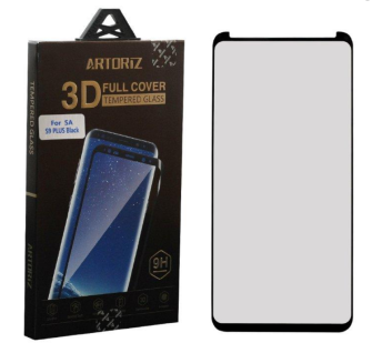 Защитное стекло Samsung S9 Plus 3D Full Cover Artoriz черное