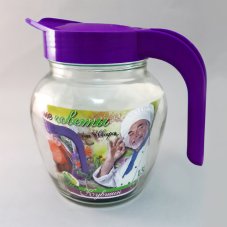 Кувшин 1,5 л ФОНАРЬ с крышкой \"Индиго\" 5441549