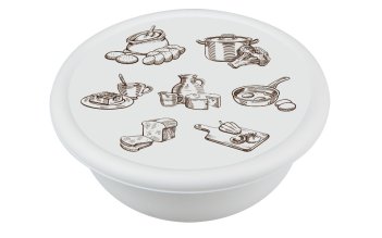 Миска с крышкой COUNTRY 1,2л