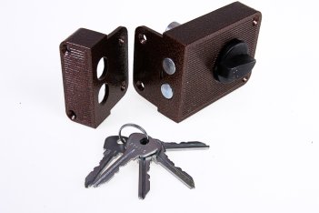 Замок накладной Зенит ЗН1-3 (медь)