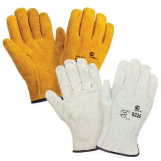 Перчатки цельноспилковые &quot;Драйвер&quot; рыжие МАРКА!