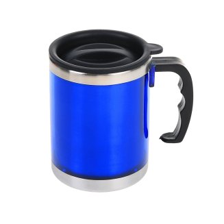 Термокружка 450ml (синяя) IRH-136