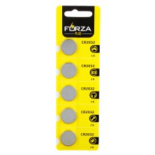 Батарейки 5шт СR2032 литиевые, BL FORZA