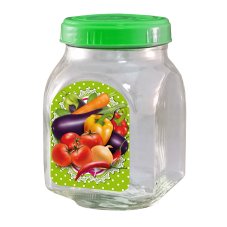 Банка для хранения c крышкой , 0,8л 626028