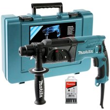 Перфоратор MAKITA HR2470Х15+ набор буров D-00795 780Вт 2,7Дж SDS+ 3-х режимный