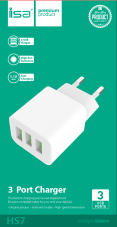 СЗУ 3 USB HS7 3.1А ISA (гарантия 2 недели)