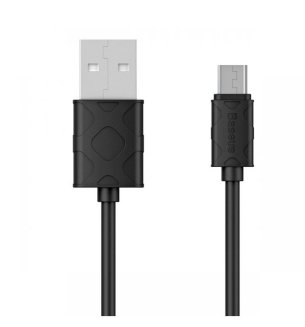 Кабель USB Lightning 1m 2.1A Yaven Cable Baseus черный (гарантия 2 недели)
