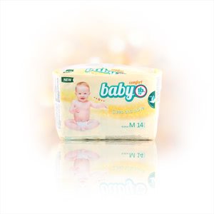 Подгузники детские М(9-14кг) 14шт Comfort baby 1b.