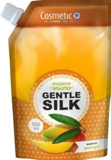 Мыло жидкое 500мл Манго Gentle Silk д/п