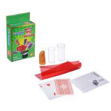 Игра настольная "Набор фокусника мини", пластик, бумага, 9,5х4х13см