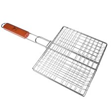 Решетка-гриль хром., 21х25х2см, эконом GRILLBOOM