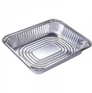 Форма для выпечки одноразовая из алюм фольги Lamina, прямоугольн, 37*27*7 см_упаковка 50 шт