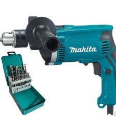 Дрель ударная MAKITA НР1630KX2 710Вт