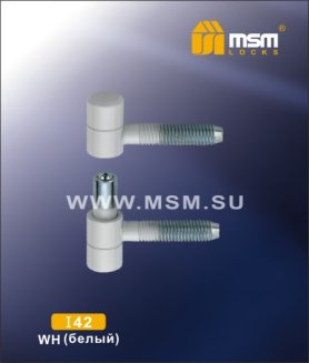 Петля ввертная I42/13 WH (Белый)