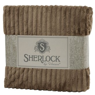 Плед микрофибра рельеф \&quot;Sherlock\&quot; 150х200 латте