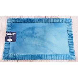 Коврик для ван. комн. “Memory stripes” Comfort 50*80 Spa Blue